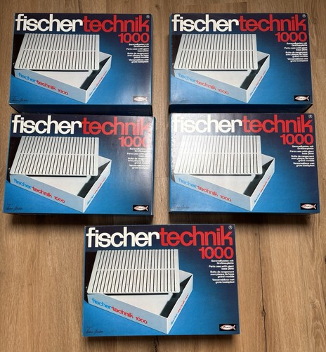 Fischertechnik 1000 5x - fischertechnik,